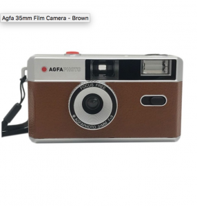 AgfaPhoto Reusable Photo Camera 35 mm bruin