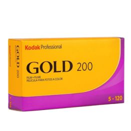Kodak Gold 200 120 film 5 pak