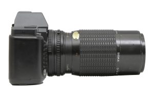 Canon T70 + Sigma 75-210 telelens